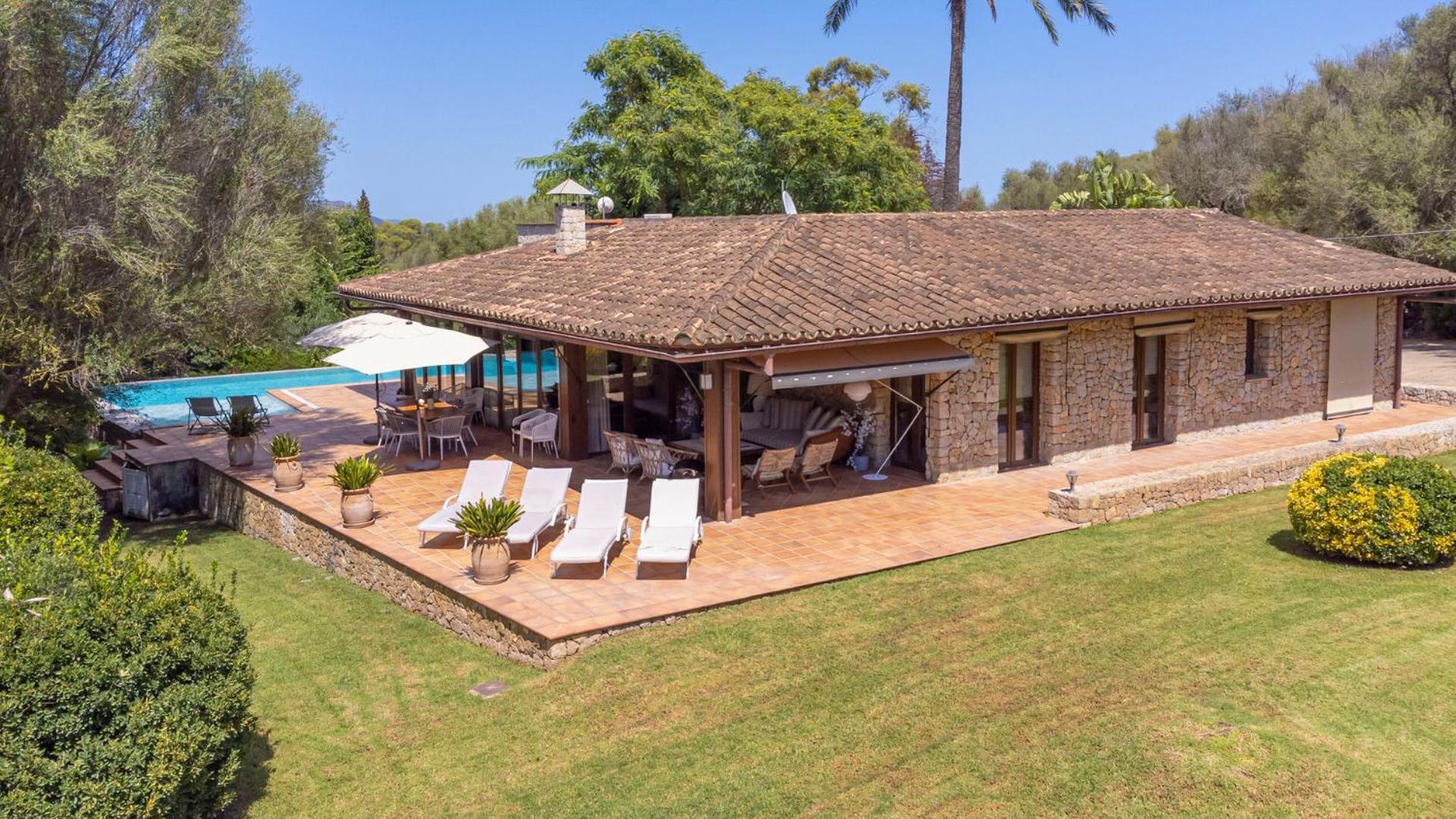 Villa Casa Del Talaiot Sencelles Bagian luar foto